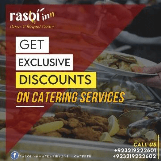 Catering Services for All type of Events